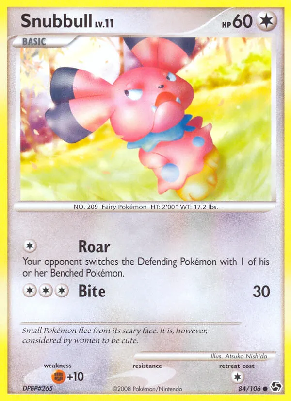 Snubbull - Great Encounters #84