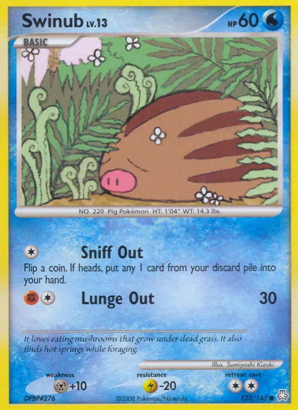 Swinub - Legends Awakened #123
