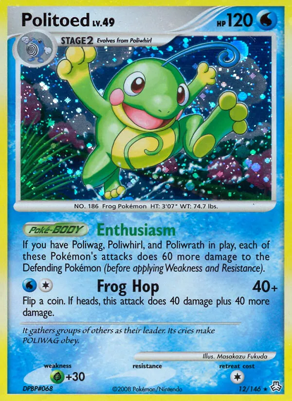 Politoed - Legends Awakened #12