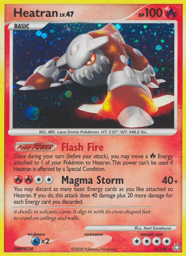 Heatran - Legends Awakened #6