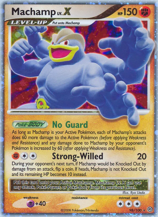 Machamp LV.X - Stormfront #98