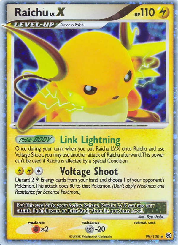 Raichu LV.X - Stormfront #99