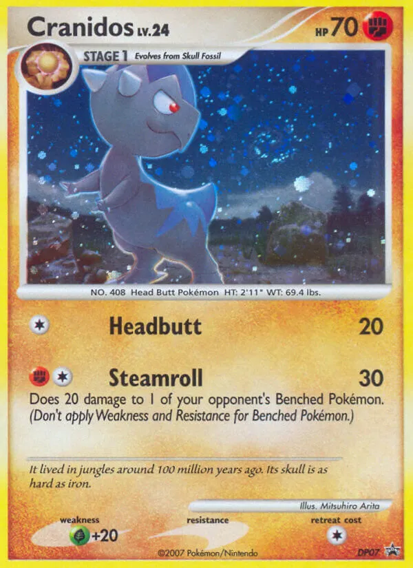 Cranidos - DP Black Star Promos #DP07