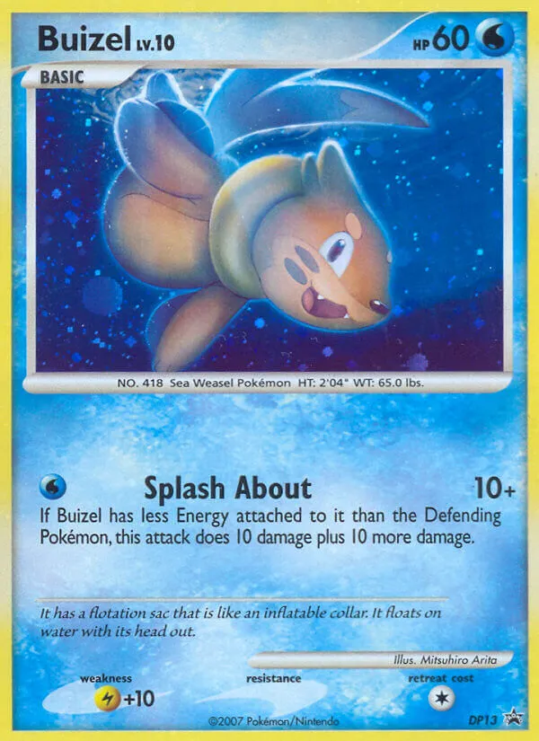 Buizel - DP Black Star Promos #DP13