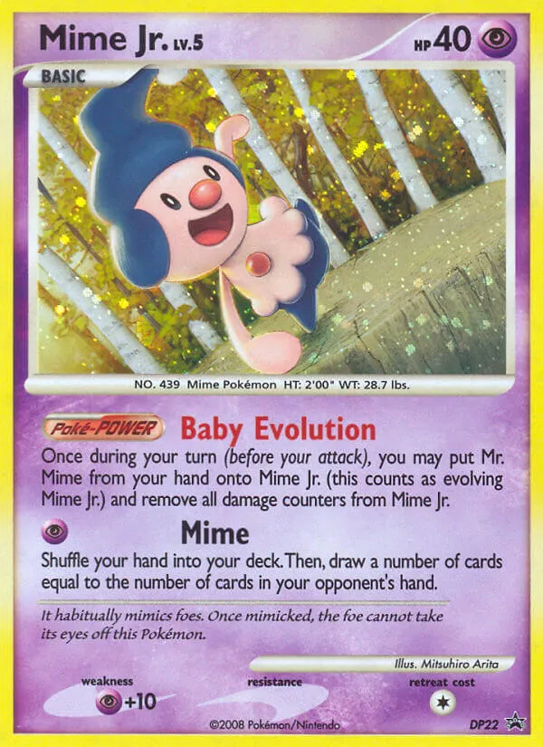 Mime Jr. - DP Black Star Promos #DP22