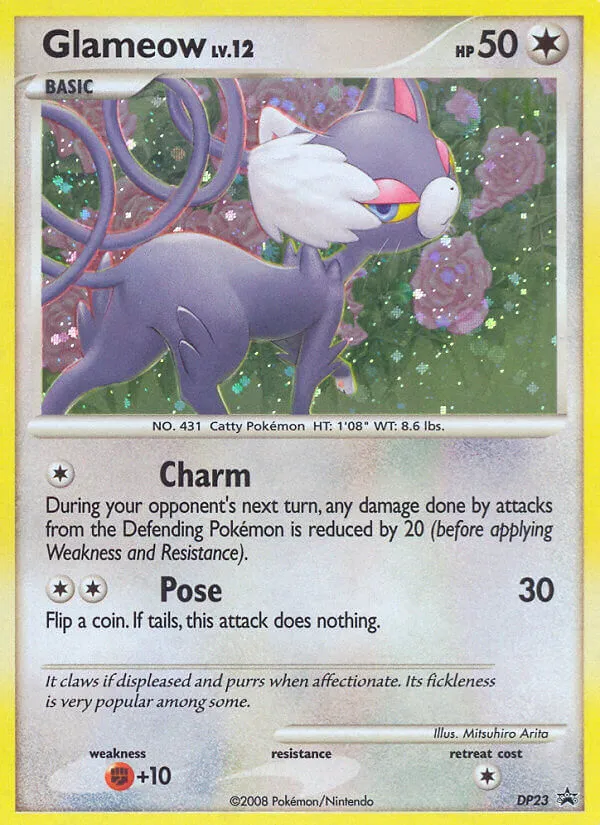 Glameow - DP Black Star Promos #DP23
