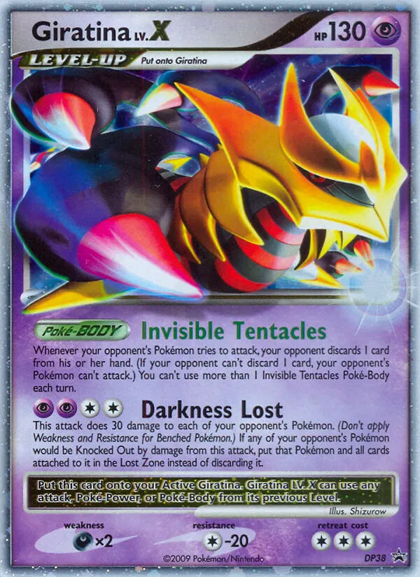Giratina LV.X - DP Black Star Promos #DP38