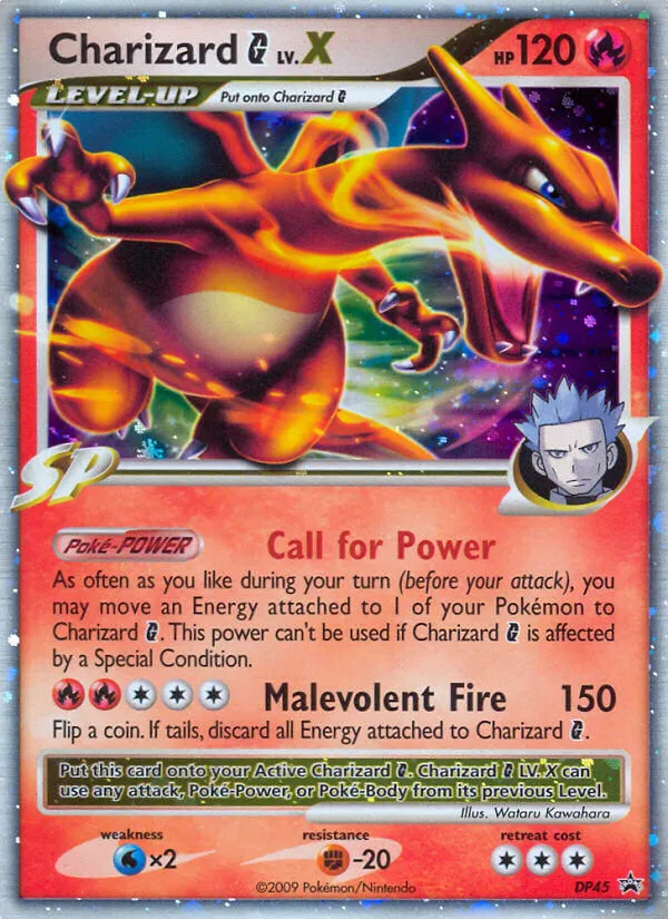 Charizard G LV.X - DP Black Star Promos #DP45