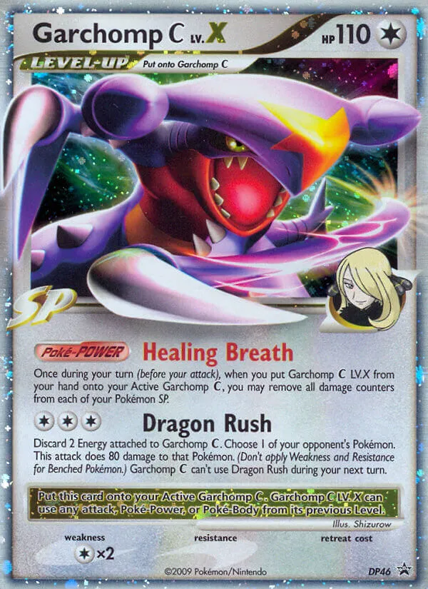 Garchomp C LV.X - DP Black Star Promos #DP46