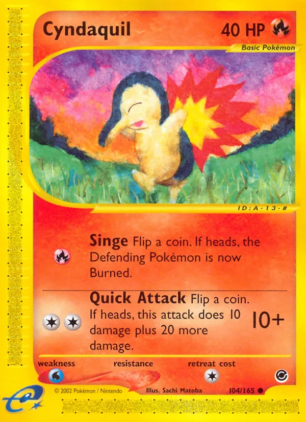 Cyndaquil - Expedition Base Set #104