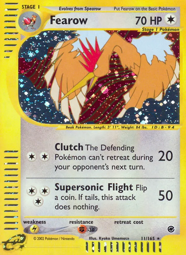 Fearow - Expedition Base Set #11