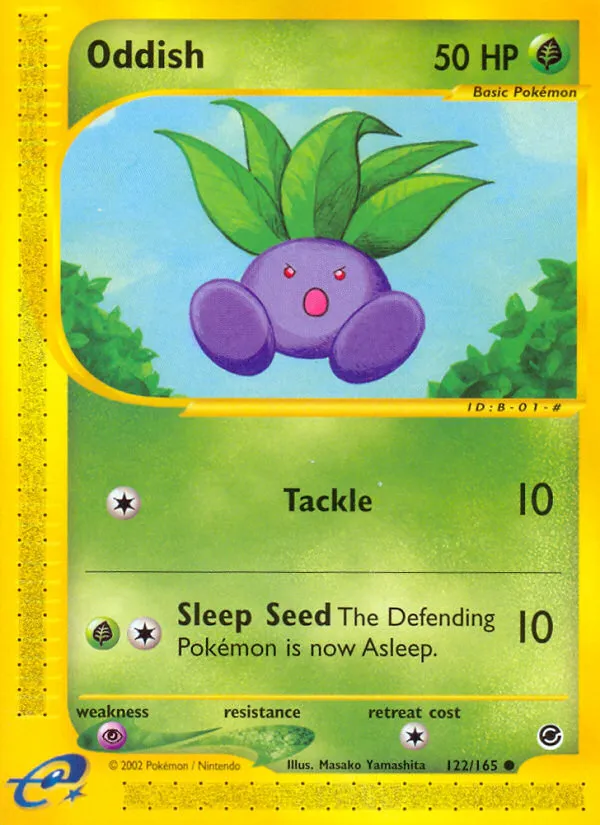Oddish - Expedition Base Set #122