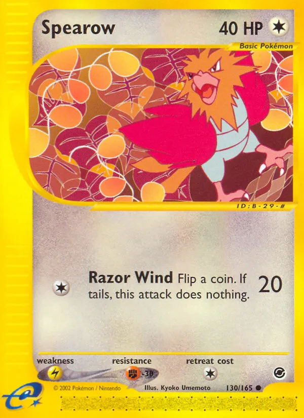 Spearow - Expedition Base Set #130