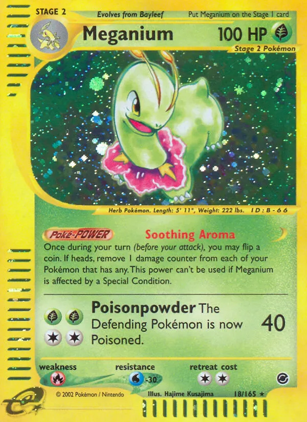 Meganium - Expedition Base Set #18