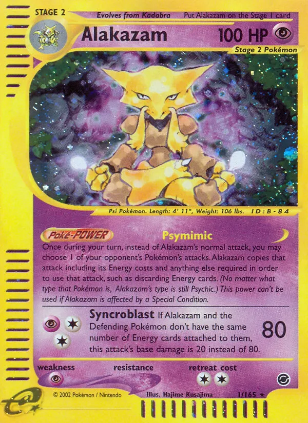 Alakazam - Expedition Base Set #1