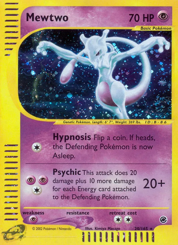 Mewtwo - Expedition Base Set #20