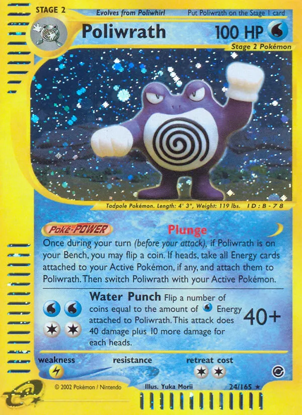 Poliwrath - Expedition Base Set #24