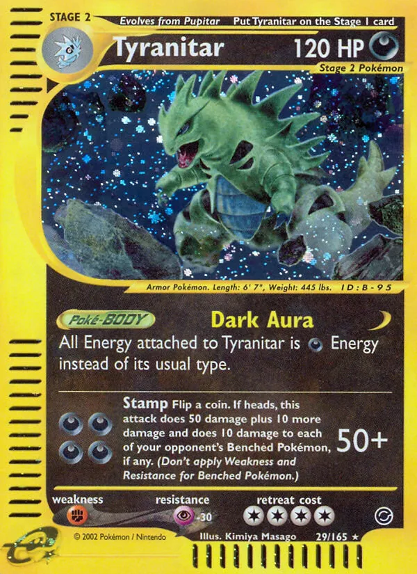 Tyranitar - Expedition Base Set #29