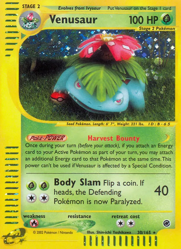 Venusaur - Expedition Base Set #30