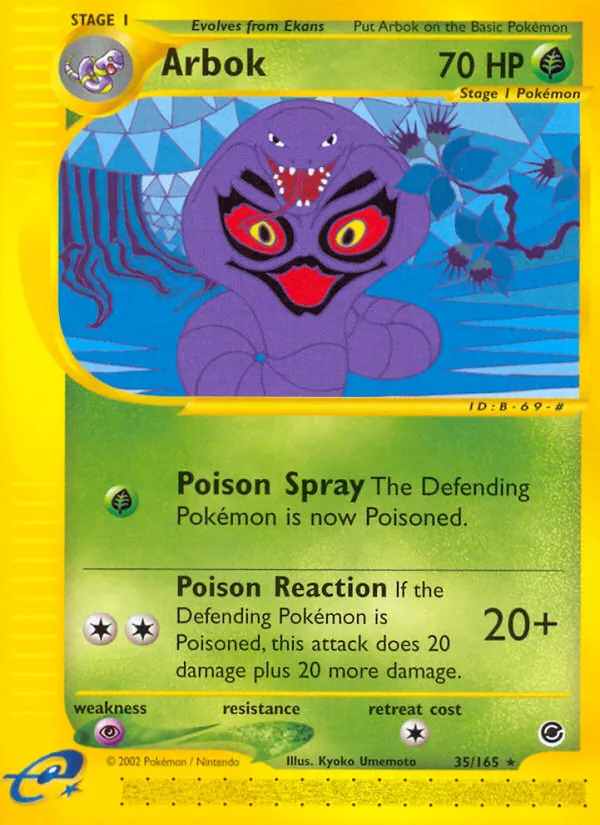 Arbok - Expedition Base Set #35