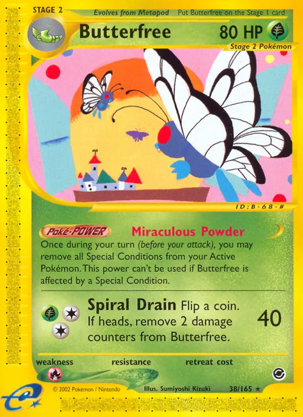 Butterfree - Expedition Base Set #38