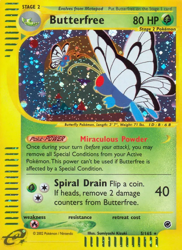 Butterfree - Expedition Base Set #5