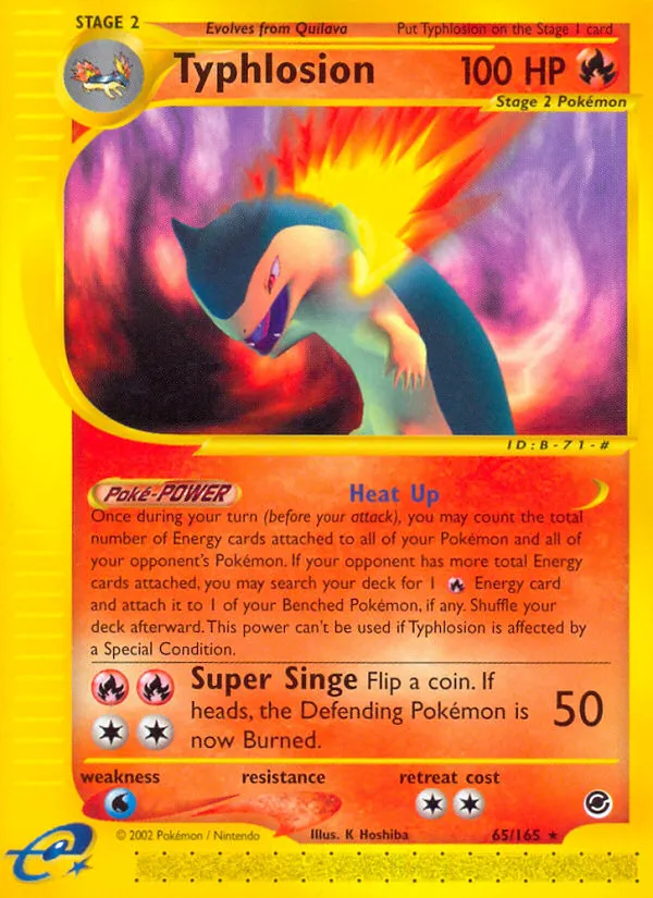 Typhlosion - Expedition Base Set #65