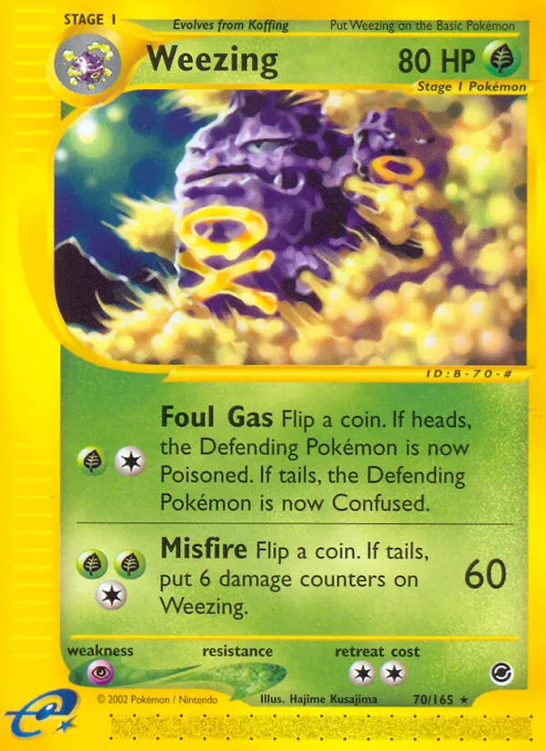 Weezing - Expedition Base Set #70