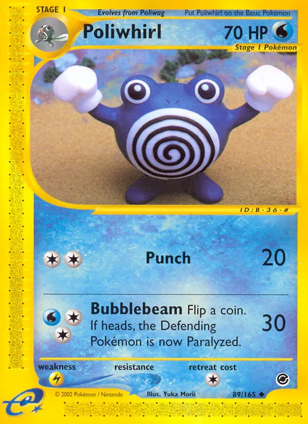 Poliwhirl - Expedition Base Set #89