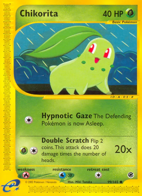 Chikorita - Expedition Base Set #99