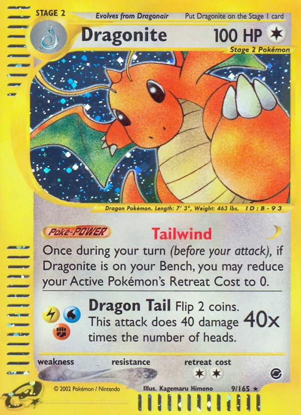 Dragonite - Expedition Base Set #9