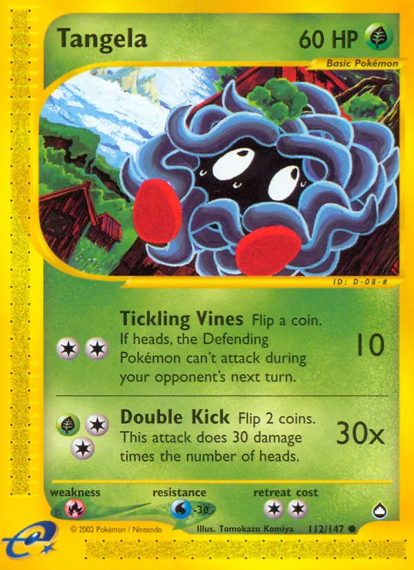 Tangela - Aquapolis #112