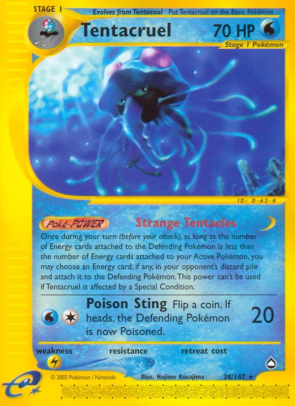 Tentacruel - Aquapolis #38
