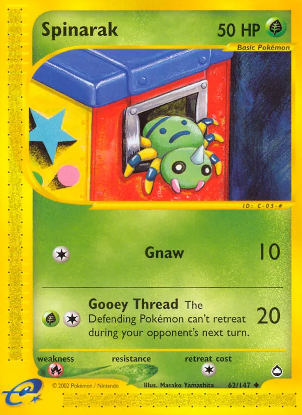 Spinarak - Aquapolis #62