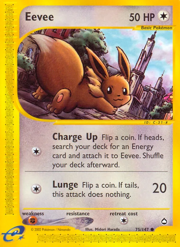 Eevee - Aquapolis #75