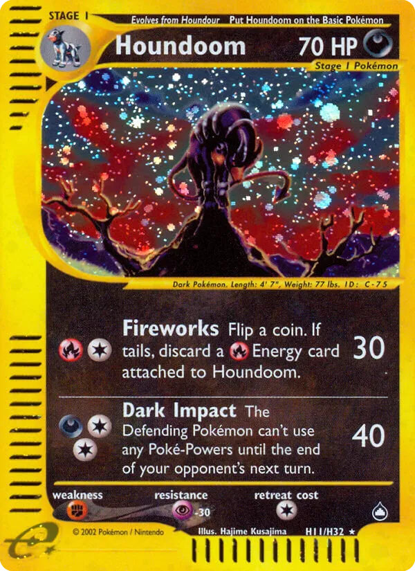 Houndoom - Aquapolis #H11