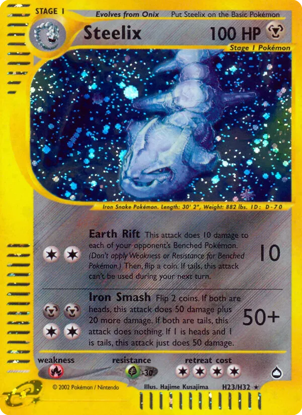 Steelix - Aquapolis #H23