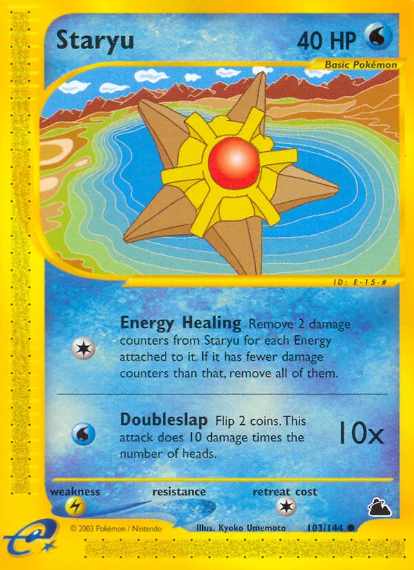 Staryu - Skyridge #103