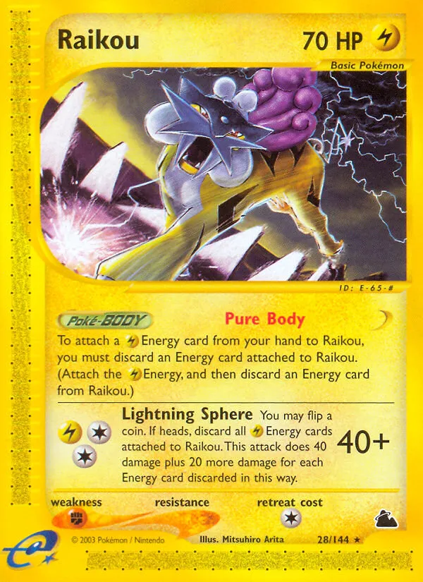 Raikou - Skyridge #28