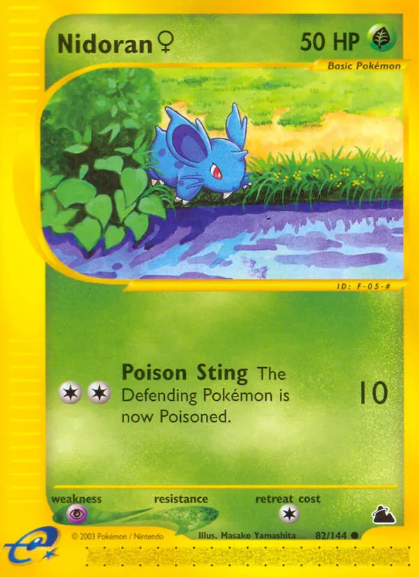Nidoran ♀ - Skyridge #82