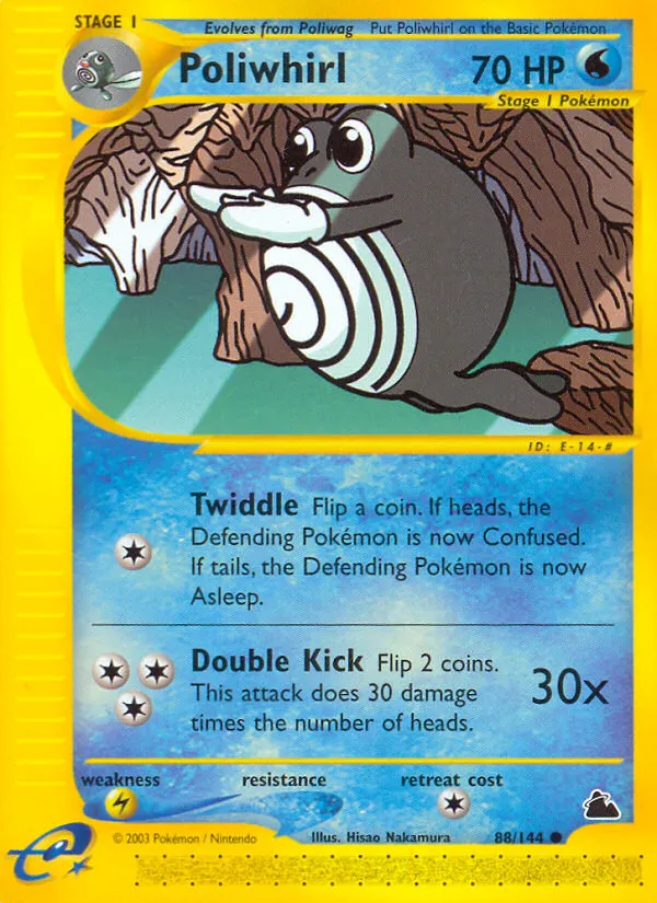 Poliwhirl - Skyridge #88