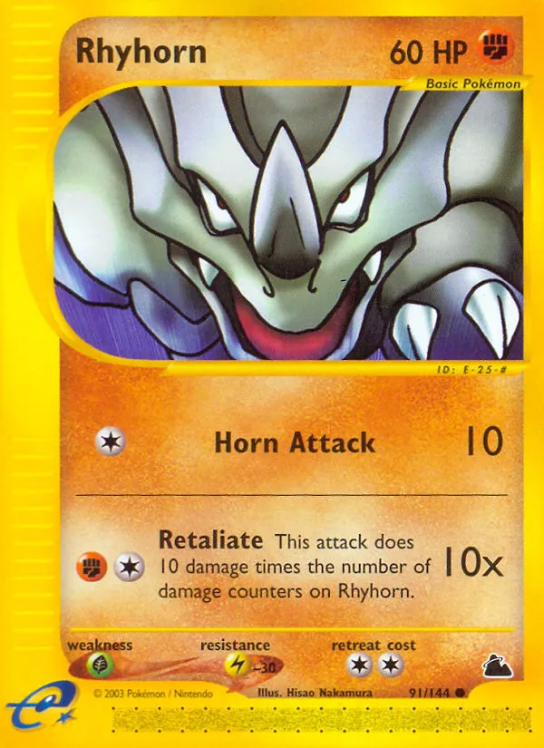 Rhyhorn - Skyridge #91