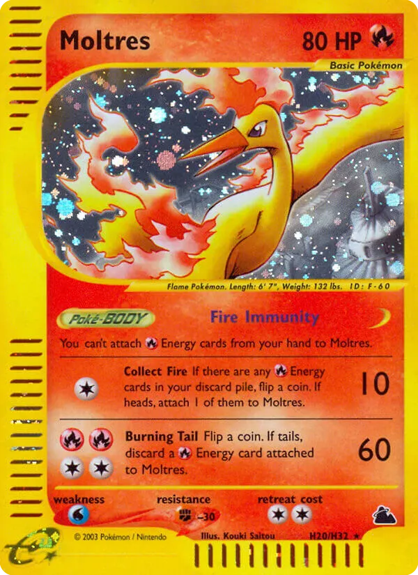 Moltres - Skyridge #H20
