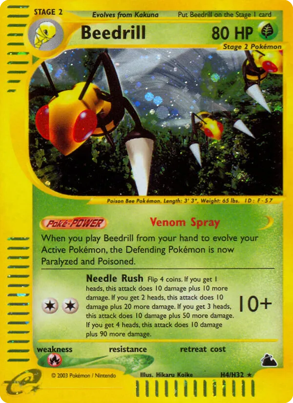 Beedrill - Skyridge #H4