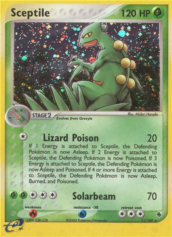 Sceptile - Ruby & Sapphire #11