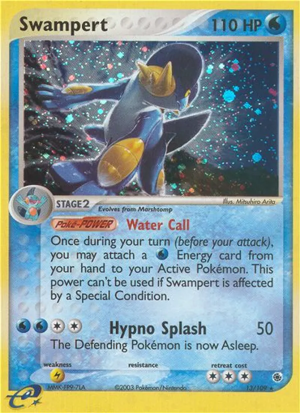 Swampert - Ruby & Sapphire #13