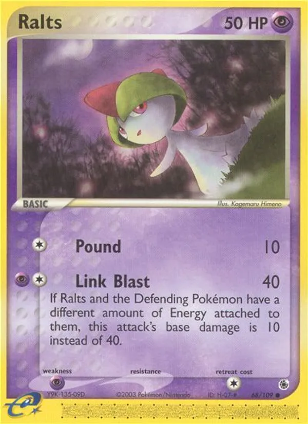 Ralts - Ruby & Sapphire #68
