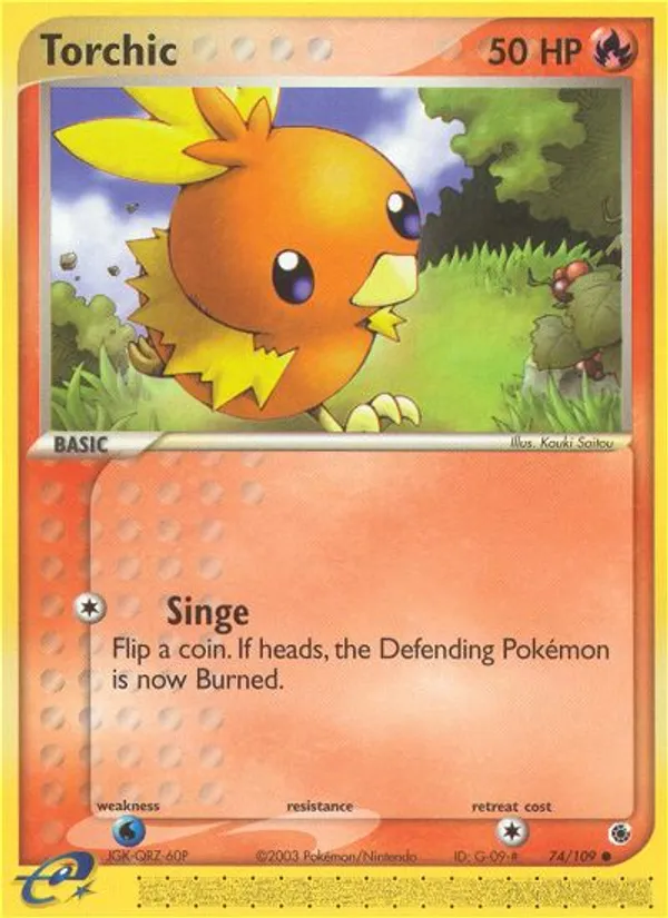 Torchic - Ruby & Sapphire #74