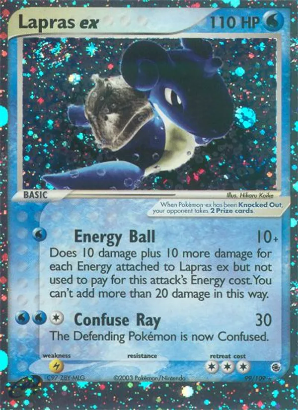 Lapras ex - Ruby & Sapphire #99