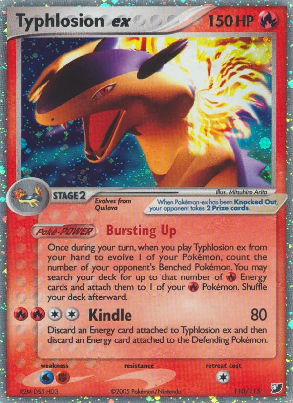 Typhlosion ex - Unseen Forces #110
